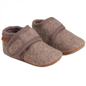 Petit Pas Naturel – Chaussons à la Laine Noisette, 23/24