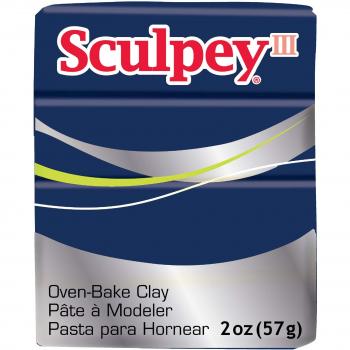 Sculpey III Oven-Bake Clay 2oz-Navy Pearl S302-1135