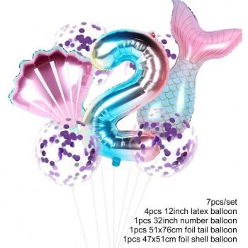 Little Mermaid 32-Inch Helium Balloon