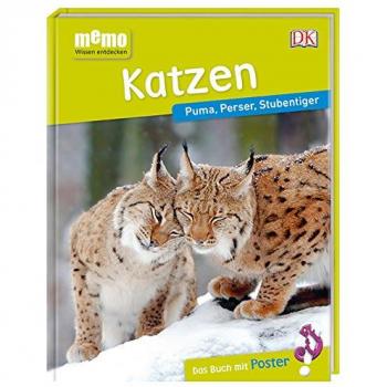 memo Wissen entdecken. Katzen: Puma, Perser, Stubentiger. Das Buch mit Poster!