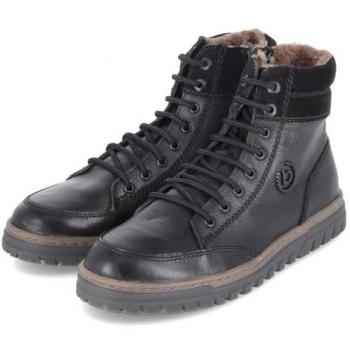 Bugatti Leder-Schnürstiefel für Herren