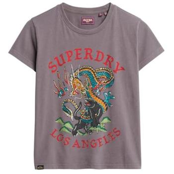 Fitted Graffiti: T-Shirt Strass Donna