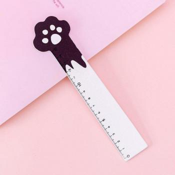 Wooden Cat Claw Ruler for School