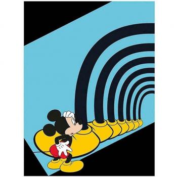 Mickey Mouse Wanddeko »Fußtunnel«, Komar, (1 St.), für das Kinderzimmer