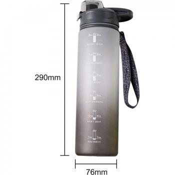 Leakproof Wasserflasche 1L für Sport und Fitness