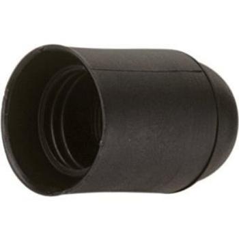Portalampada E27 4 A 250 V – Variante Nera, Mod. 12.092/N (DH)