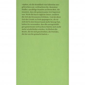 Wenn die Nacht in Stücke fällt: Ein Brief an Ferdinand Hodler