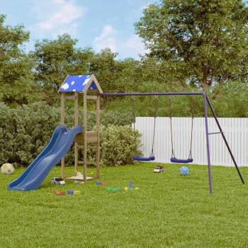 VidaXL Aire de Jeux Extérieur Bois Pin Imprégné