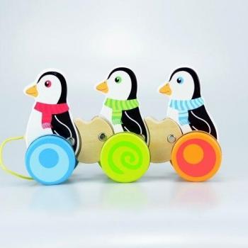 Penguin Family Pull Along Toy