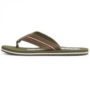 Tommy Hilfiger Infradito Estate Verde Militare