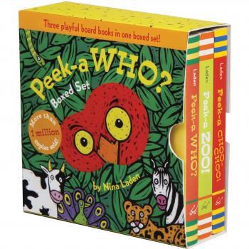 Peek-a Who? Boxed Set: (Children's Animal Books, Board Books for Kids)