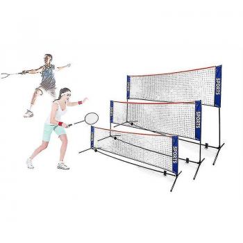 Red Deportiva Portátil Arez 4.1M para Tenis y Bádminton