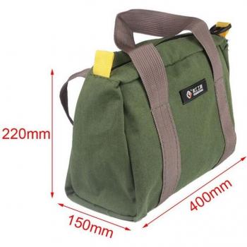 Kit Compacto de Llaves Inglesas, Destornilladores y Pinzas en Bolsa de Lona