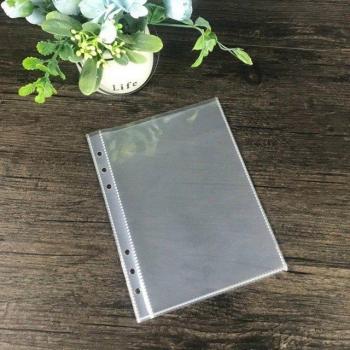 10pcs A5 Plastic Sleeves for Photo Album Inserts