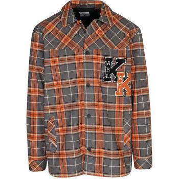 Karl Kani Signature Heavy Flannel Shirt Rot Größe L