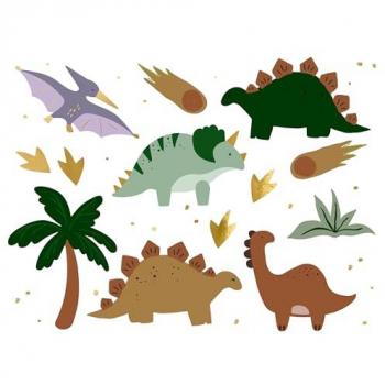 Temporaires Dinosaures Jurassiques 13 : Blanc