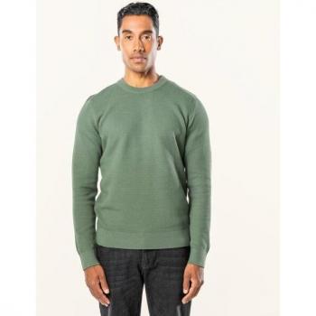 Living Crafts Rundhalspullover für Herren SAFIR, 100% Bio-Baumwolle