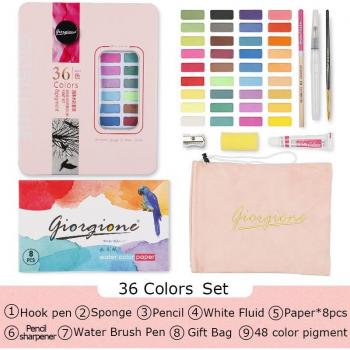 Giorgione Metal Box Watercolor Set