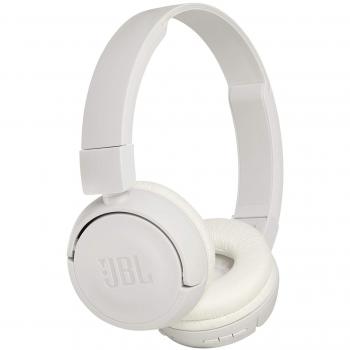 JBL T450BT Wireless Headphones (White) – Over‑Ear, Compact, Pure Bass, Built‑In Microphone