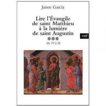 Lire l'évangile de saint matthieu à la lumière desaint augustin, 3