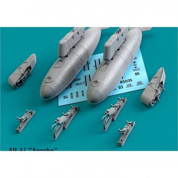 AH‑64 Pylône Kit ResKit RSU35‑0060 – « Pache » avec Réservoirs 122 Gallons, Imprimé 3D 1/35