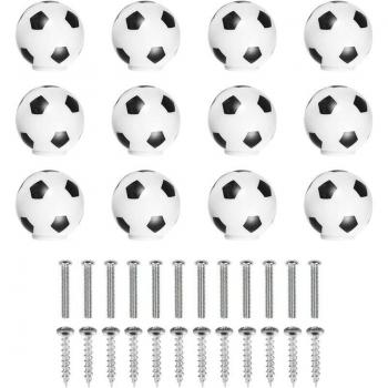 Ccykxa 12-Pack Playful Football Furniture Handles