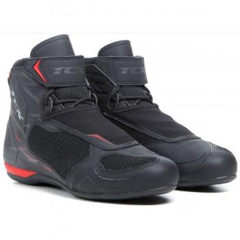 TCX R04D Air Scarpe da moto Nero Rosso 41
