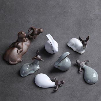 Décor Violette & Sable Thé Lapin