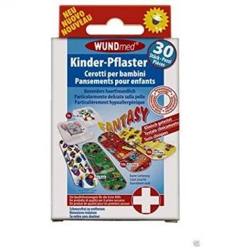 Wundmed Chemoplast Kinderpflaster Fantasy 30 St