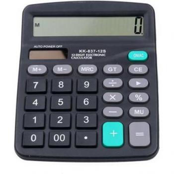 12 Digit Large Screen Calculator for Students