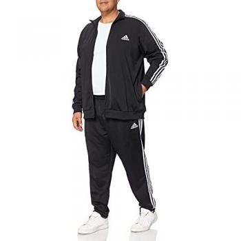 Adidas Tuta sportiva Gk9651, nero/bianco, Taglia IT 4