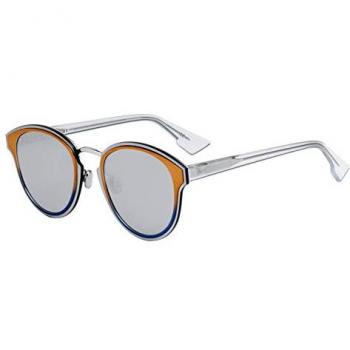Dior Nightfall Women's Oval-Shaped Metal Sunglasses