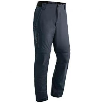 Pantaloni da Trekking Maier Sports Norit Zip 2.0 M con Funzione Zipp-Off, Grigio, Taglia 52 Uomo