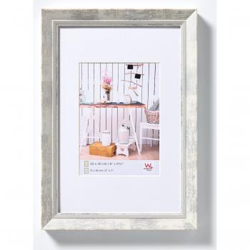 Walther Design: Cornice Chalet Bianca 40x50 cm con Passe-partout