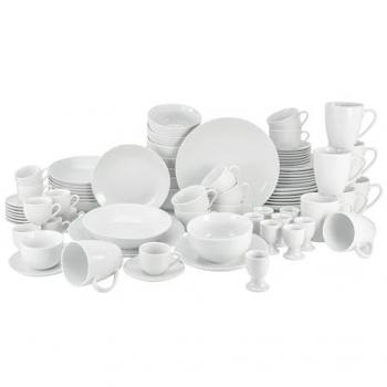 Set completo di stoviglie Luna 80 pz