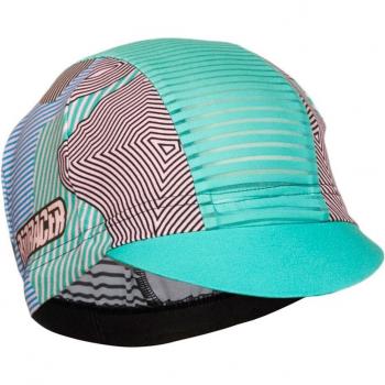 Cappellino Bioracer Azzurro e Rosa per Ciclisti