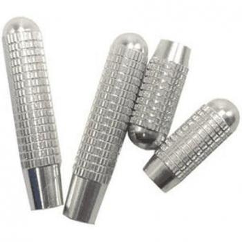 Silver Car Door Lock Pin Knob Covers for Benz C Class W204 E Class W212 GLK X204 (4 pcs)