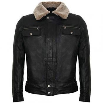 Galway Infinity Leather Trucker Jacket