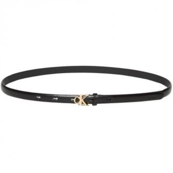Cintura Donna CK Nera – Spilla Fissa 15 mm, Codice LV04F7055G