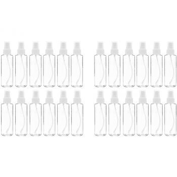 Flacon pulvérisateur transparent à brouillard fin de 120 ml