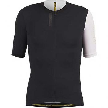 Mavic Essential – Maglia Sportiva Manica Corta Nera e Bianca