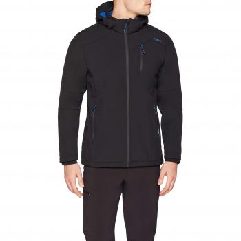 CMP Softshell Jacke für Männer – Nero Royal, Größe 58, Artikel 3A40537N