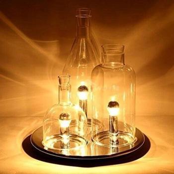 Lámpara Barista Chic Post-Moderna Luz de Cristal