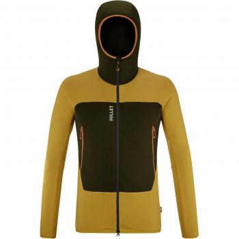 Millet Fusion Grid Felpa Uomo Giallo Senape Taglia L