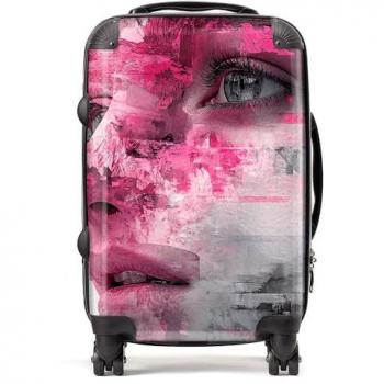 Designer Luggage Calista Vale 00020 Pink Cabin Tote