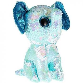 Peluche éléphant Stuart 23cm avec sequins