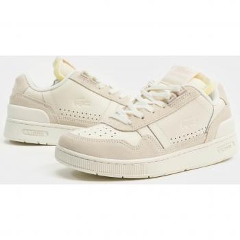 Lacoste Women's Premium Leather T-Clip Sneakers