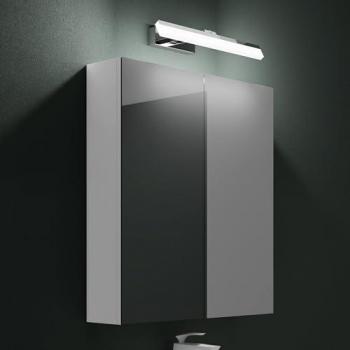 Armoire Miroir MAI 60x15x70 cm blanc mat avec lampe LED