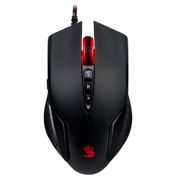 A4TECH V5MA Bloody Gaming-Maus in Schwarz und Rot