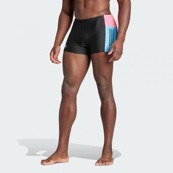Costume da Bagno Adidas Boxer 3 Strisce Nero Blu S